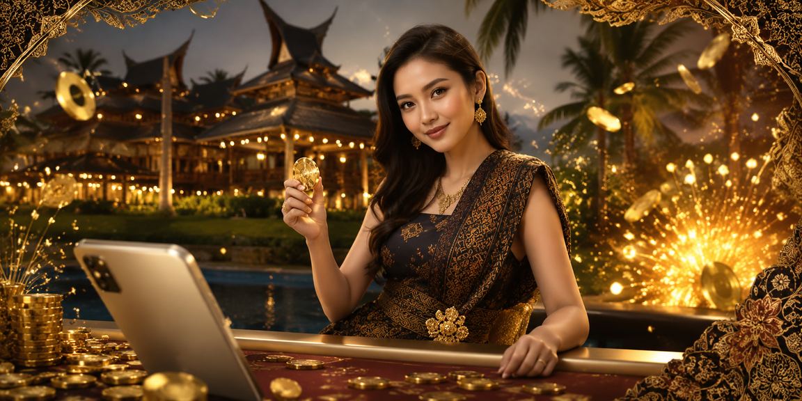Pemain kasino mudah alih Sarawak dengan motif batik di ss110